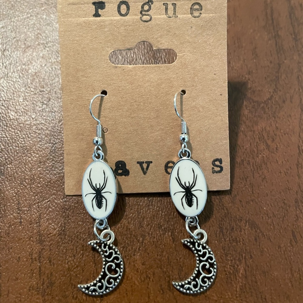 Sterling silver plated fishhook earrings